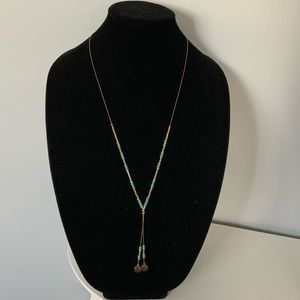 Beaded Adjustable Lariat Necklace